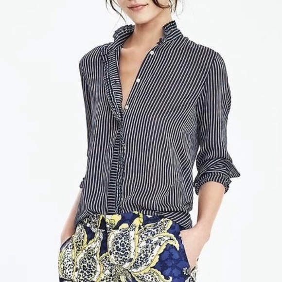 Hannah Banana Star Ruffle Blouse